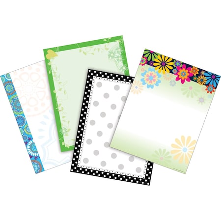 Barker Creek Peaceful Thoughts Computer Paper (4 designs), 200 sheets/Package 754